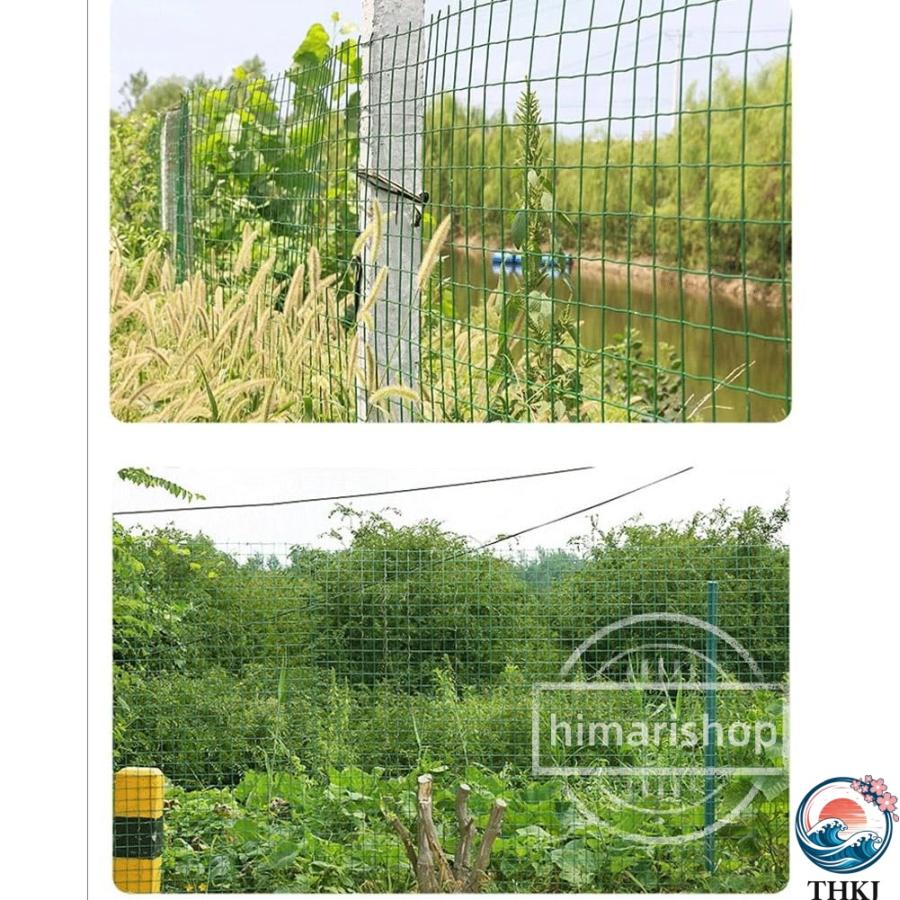 金属製防獣ネット 30m×1m 1.2m 1.5m 直径2.2mm 3mm 防錆メッシュ THKJ 庭 農園 駐車場用 犬走り 害獣対策フェンス 屋外簡易設置 使いやすい お手入れ簡単