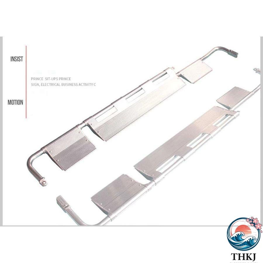 医療用緊急ストレッチャー THKJ アルミニウム合金伸縮式脊椎ボードストレッチャー固定キット軽量スクープタイプの患者移送 快適 使いやすい 毎日のケアにの画像