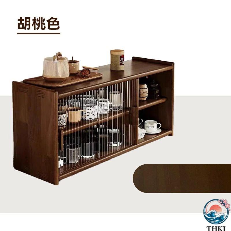 食器棚 コンパクト スリム 一人暮らし ロータイプ 小さめ 幅63cm ミニ食器棚 THKJ キッチン 卓上 おしゃれ 木製 アンティーク 卓上チェスト 卓上ラック 2_12