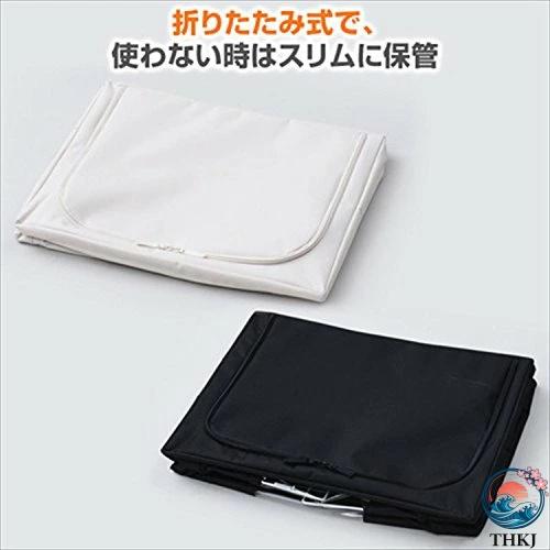 収納ケース 2個組 上からも手前からも取り出せる 中身が見やすい THKJ 補強ワイヤー底板入りで型崩れしにくい 積み重ねOK 折りたたみ 幅50奥行38.5高さ28cmの画像