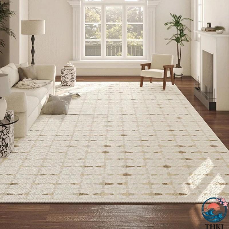 ラグ 洗える 160×230cm 200×300cm 3畳 ラグカーペット ラグマット THKJ 北欧 滑り止め付 ホットカーペット対応 床暖房対応 夏 冬 マット カ 使いやすい