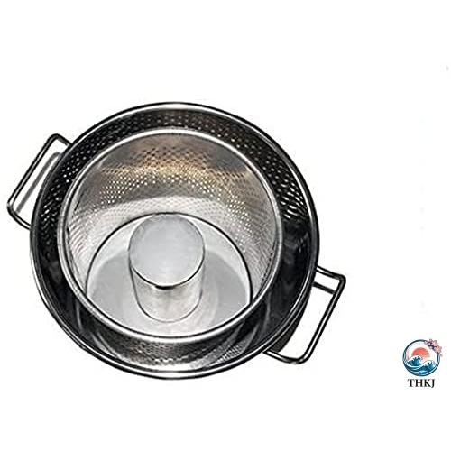 搾汁機 12-36L ワイン圧搾機 ステンレス鋼 果汁 絞り器 THKJ 自家醸造機 ハニープレス抽出器 大型フルーツハニープレッサー 使いやすい 便利 多用途 おすすめの画像