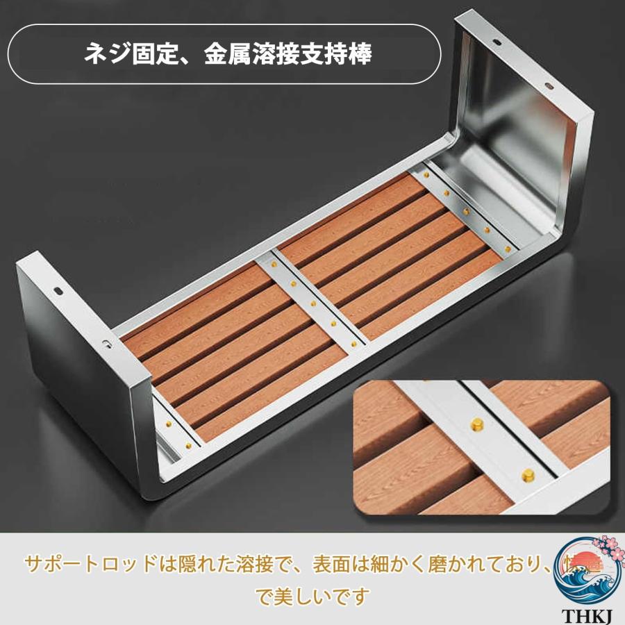ガーデンベンチ 屋外用ベンチ 庭 ベンチ ガーデンチェア ガーンベンチ バルコニー THKJ 幅120 150 180cm 防水 腐食防止 金属フレーム ステンレス鋼 木材プラスの画像