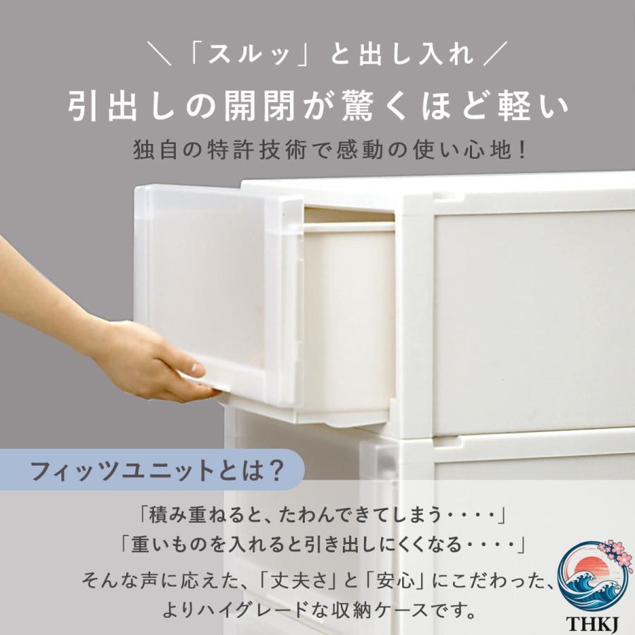 ブランド登録なし - 納める入れもの 幅35x奥ふかさ55x高さ25糎 白いこと 社会的単位 入れもの 3525  抽き出し 可塑性物質 2個仕かける 納めるボックス席 納める クローゼ 格好のいい 位相空間になじむ