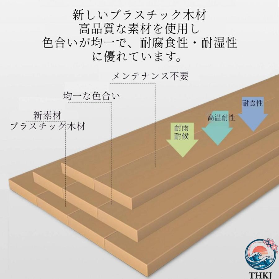 屋外ガーデンベンチ パティオ パークベンチ ガーデンチェア ガーデンベンチ THKJ 屋外 ベンチ ベランダ ローズガーデンベンチ プラスチック製全天候型パティオ_1