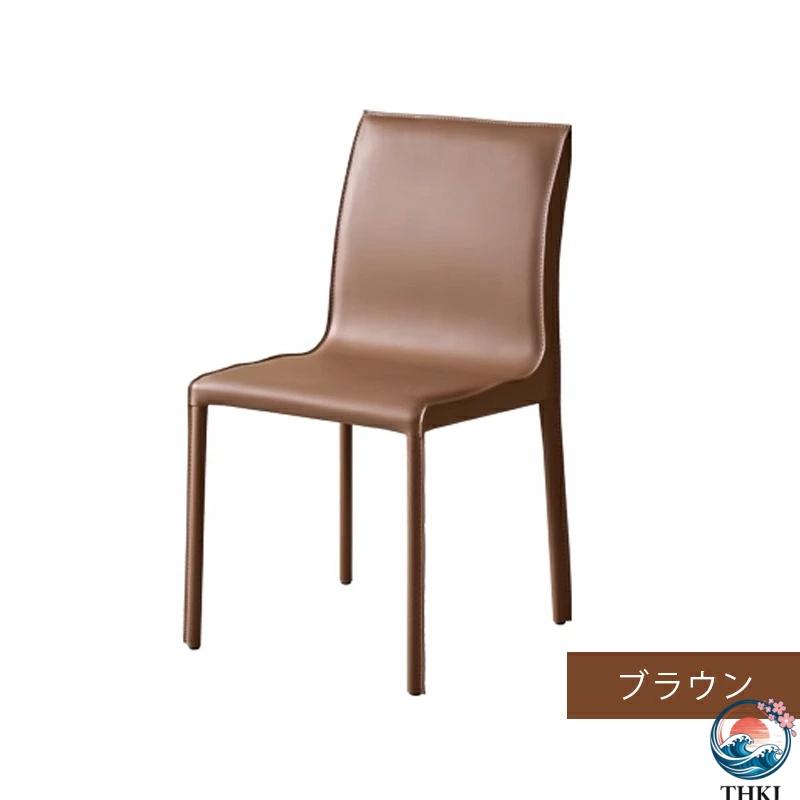 ダイニングチェア 2脚セット 北欧 レザーチェア ダイニングチェアセット THKJ ダイニングレザーチェア おしゃれ 2個 フェイクレザー デザイナ 空間になじむ_4