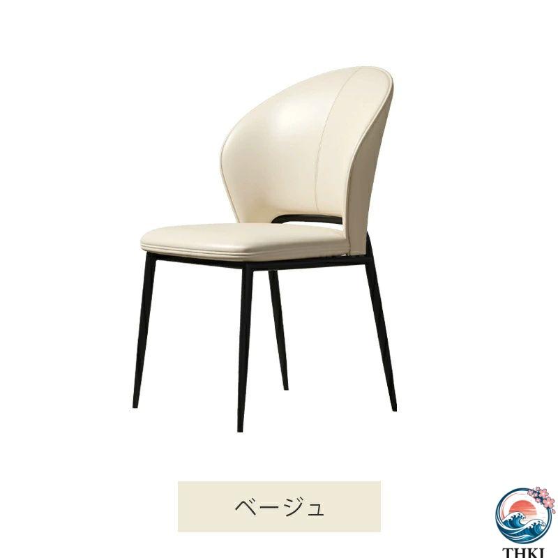 ダイニングチェア 2脚セット 北欧 レザーチェア ダイニングチェアセット THKJ ダイニングレザーチェア おしゃれ 2個 フェイクレザー デザイナ 空間になじむ_4