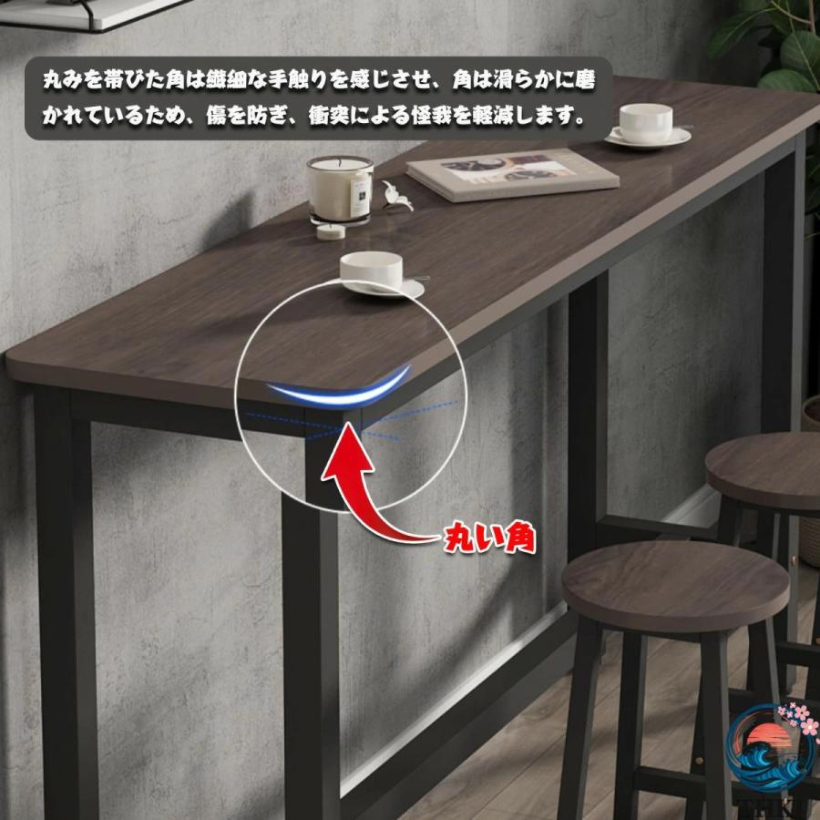 カウンターテーブル 4人用 カフェテーブル テーブル ハイテーブル THKJ