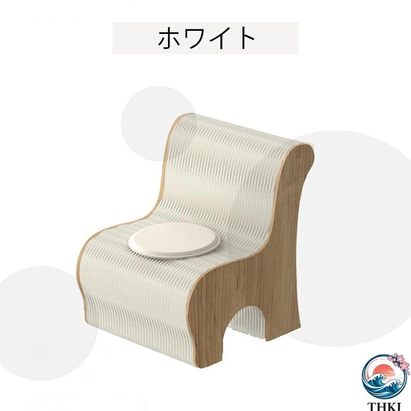 折りたたみペーパーチェア 折りたたみペーパースツール THKJ スタイリッシュ 伸びる 紙 伸縮 家庭用シッティングチェア おしゃれ 空間になじむ 使いやすい_9