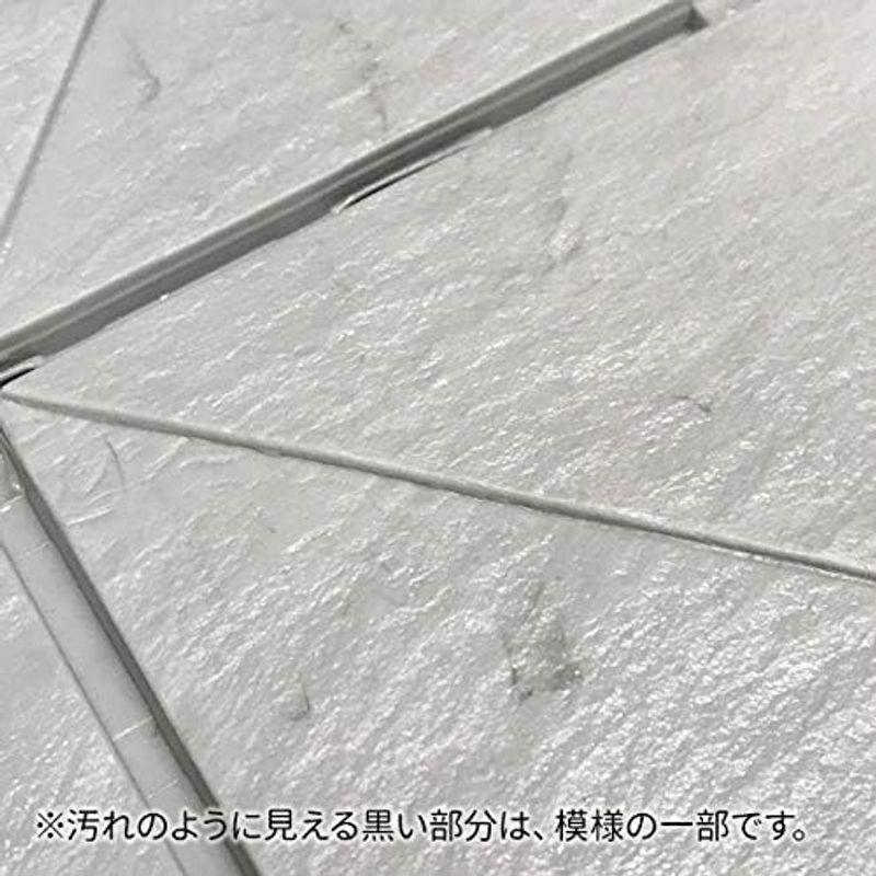 山崎産業　コンドル　石目ユニットＥ　ライトグレー　日本製　｜　タイル　ジョイント　ベランダ　マット　連結　水はけ　（60枚セット）　屋　屋上