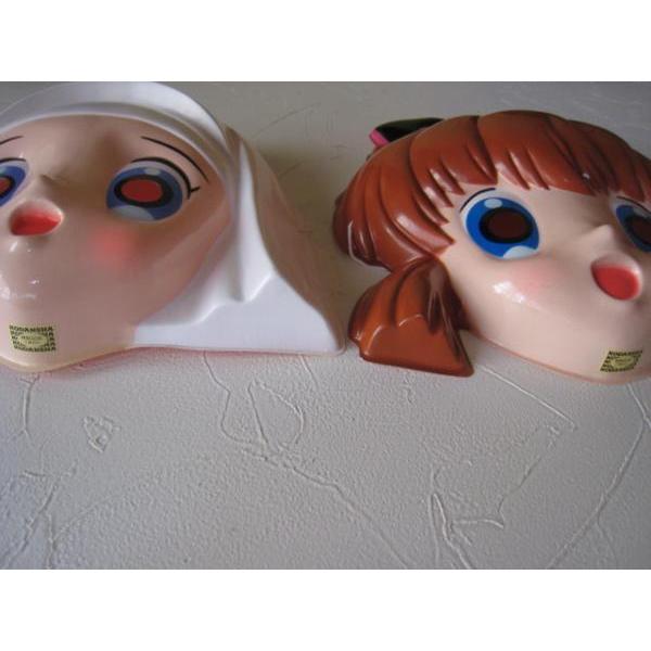 お面 怪盗セイント・テール 2個セット 羽丘芽美 シスター聖良 立川恵