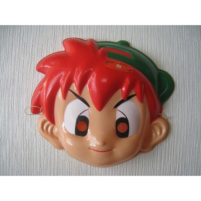 お面　爆走兄弟レッツ&ゴー!!　星馬烈　渕崎ゆり子　こしたてつひろ　長期保管品　1996年　コロコロコミック　アニメ　おめん | 