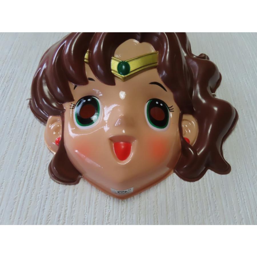 お面　美少女戦士セーラームーンS　セーラージュピター　木野まこと　篠原恵美　1994年　東映　おめん |  | 02