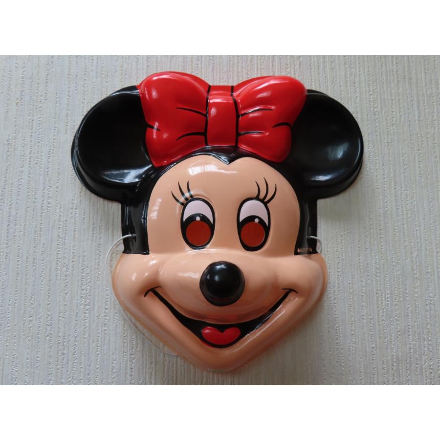 お面 ミニーマウス 赤リボン made in Korea ミニー Minnie Mouse 長期