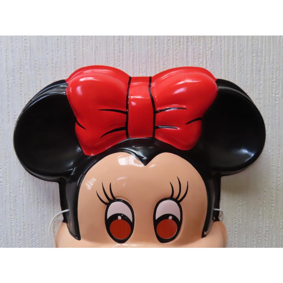 お面 ミニーマウス 赤リボン made in Korea ミニー Minnie Mouse 長期
