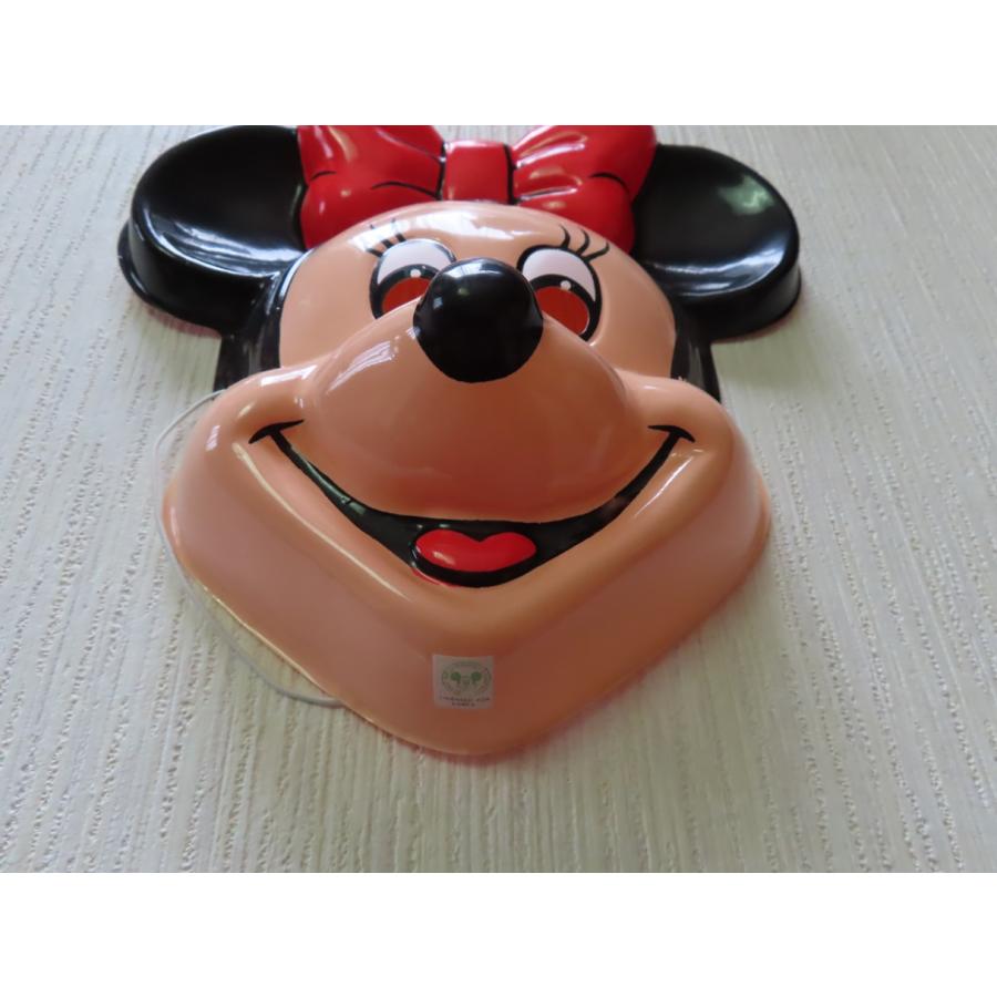 お面 ミニーマウス 赤リボン made in Korea ミニー Minnie Mouse 長期