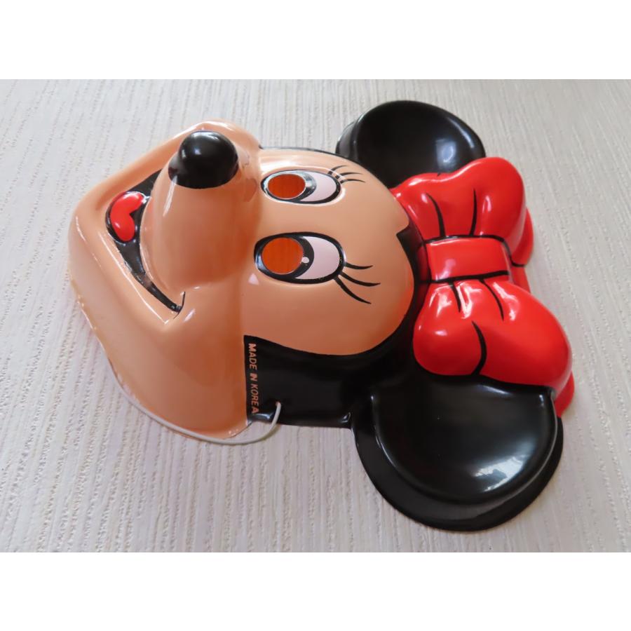 お面 ミニーマウス 赤リボン made in Korea ミニー Minnie Mouse 長期