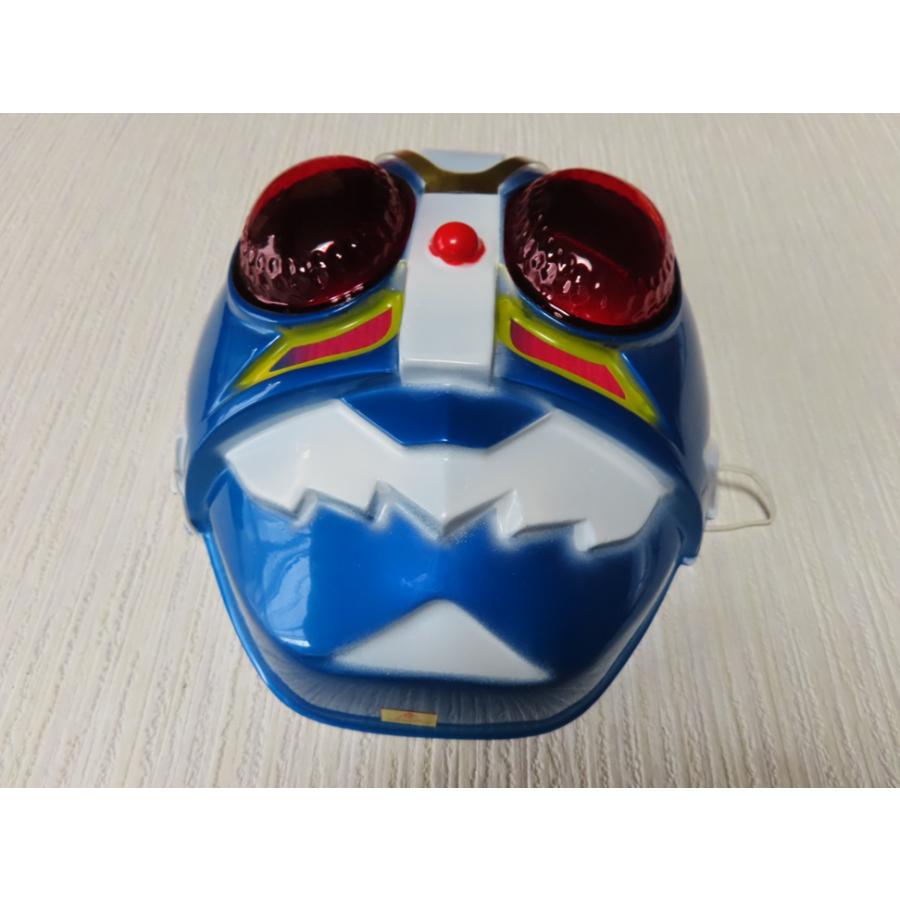 お面 仮面ライダー1号 ブルー 藤岡弘、 東映 長期保管品 1972年頃 当時