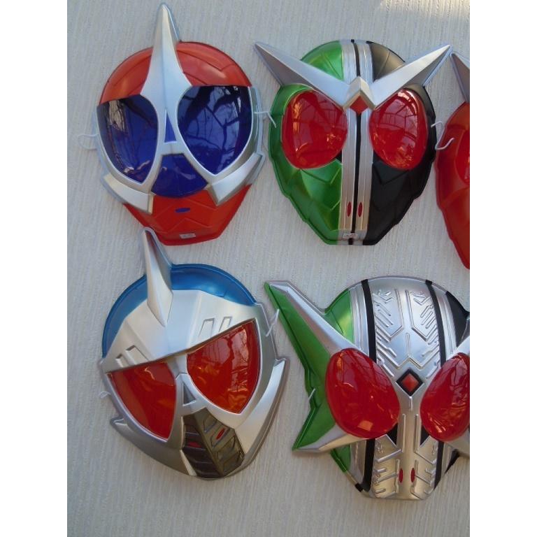 お面 仮面ライダーW ダブル 7個セット 石ノ森章太郎 おめん 2013年