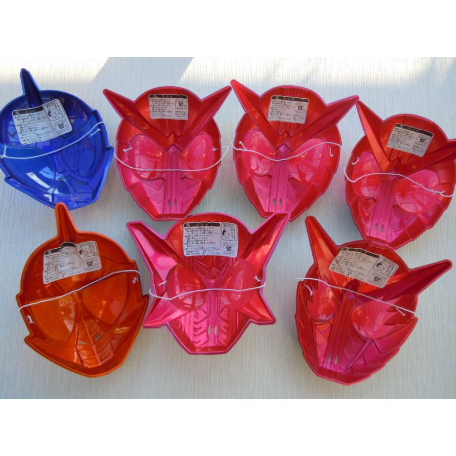 お面 仮面ライダーW ダブル 7個セット 石ノ森章太郎 おめん 2013年