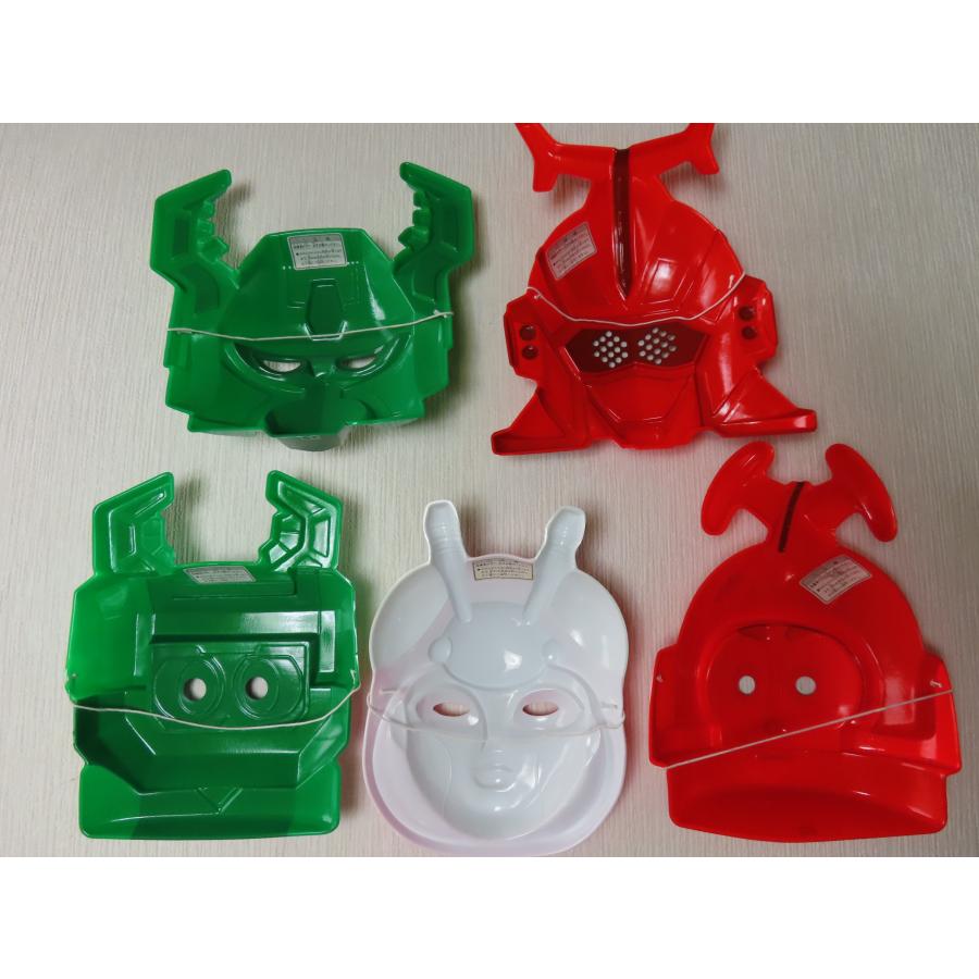 お面 ビーロボカブタック 5個セット カブトタック クワジーロ テント