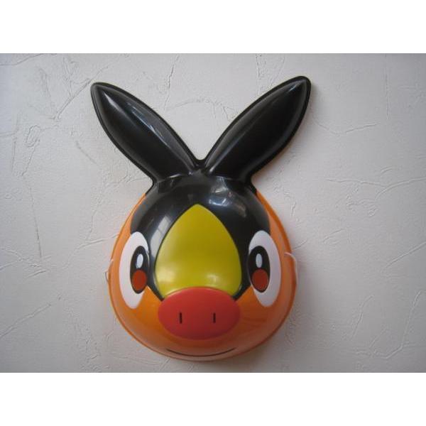 お面　ポケットモンスター　ポカブ　ポケモン　アニメ　キャラクター　BW　お祭り　縁日　おめん | 