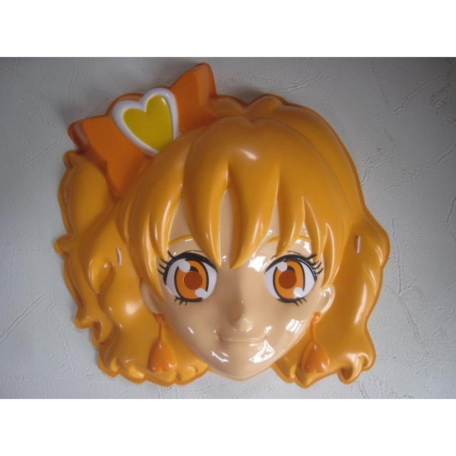 お面　フレッシュプリキュア!　キュアパイン　山吹祈里　中川亜紀子　2009年　プリキュア　東映アニメーション　おめん | 