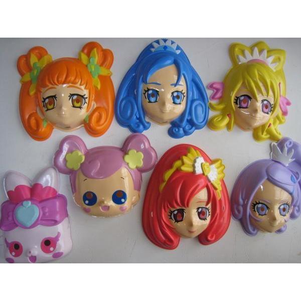 お面 ドキドキプリキュア 7個セット ドキプリ お祭りおめん 東映