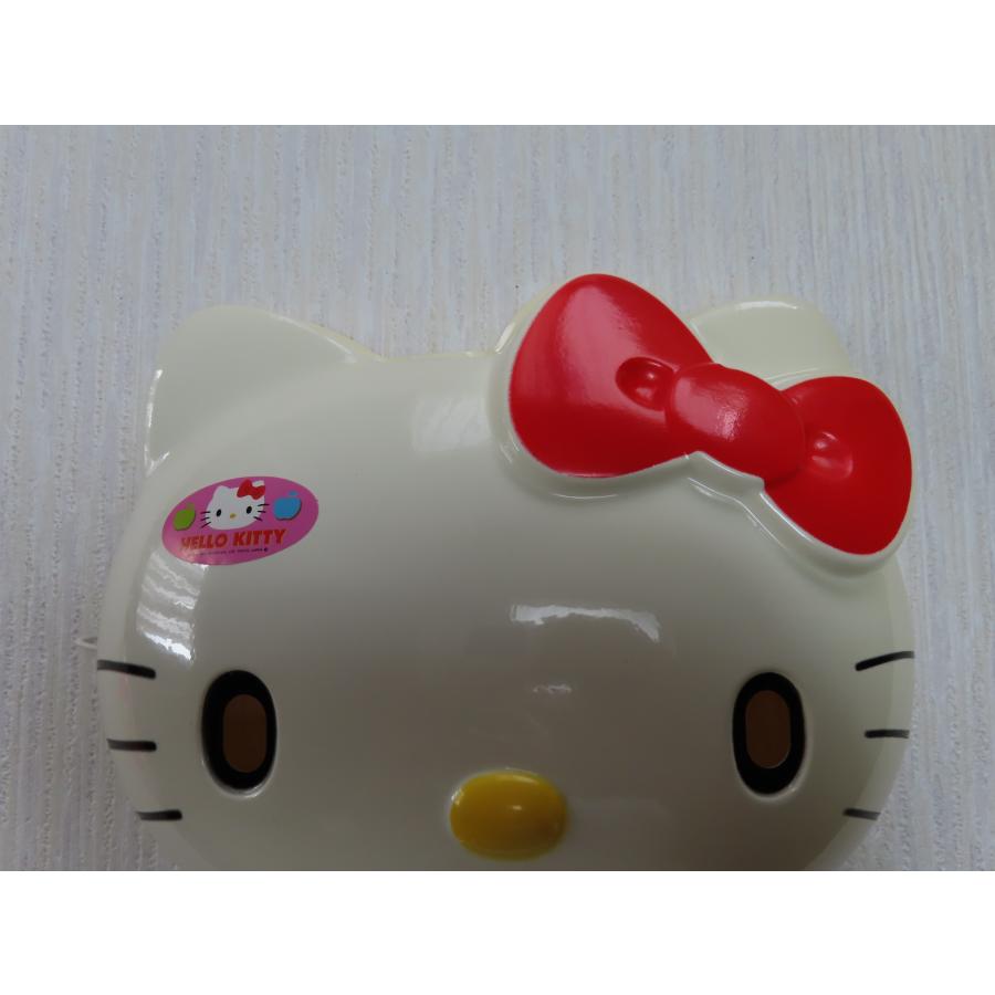 お面 ハローキティ レッドリボンキティ 2007年 長期保管 変色日焼け