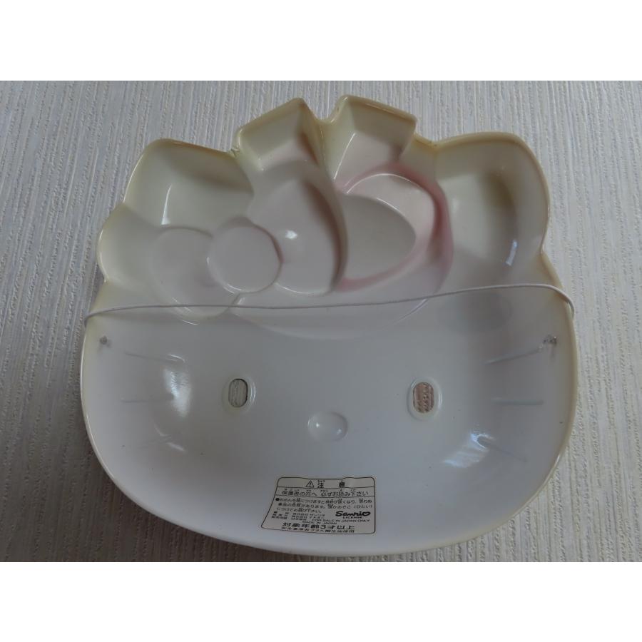 お面 ハローキティ ピンク花柄ハチマキ はろうきてぃ 端に日焼け