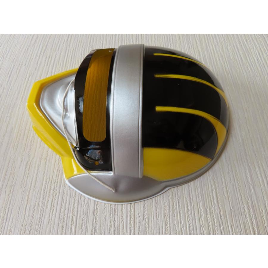 お面　超電子バイオマン　イエローフォー　バイザー欠品　矢島由紀　田中澄子　昭和レトロ　1984年　東映　スーパー戦隊シリーズ |  | 03