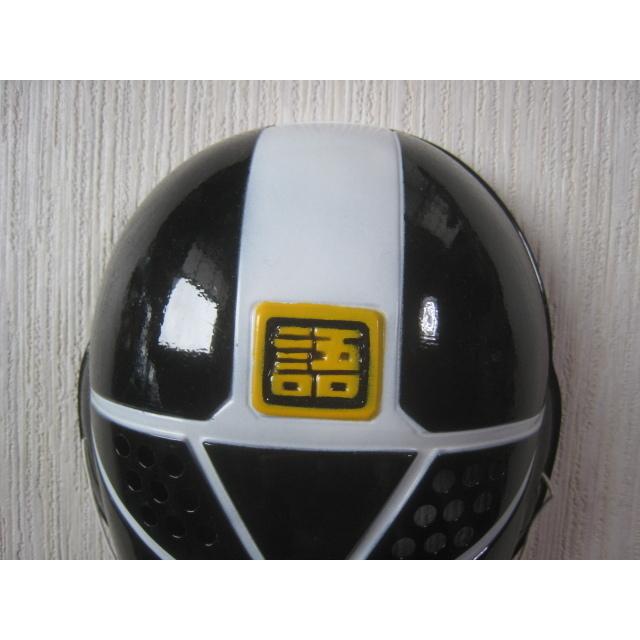 お面　地球戦隊ファイブマン　ファイブブラック　星川文矢　小林良平　東映　1990年　スーパー戦隊シリーズ　お祭り　縁日　おめん |  | 01