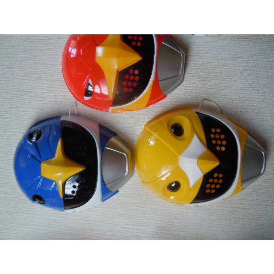 お面 鳥人戦隊ジェットマン 5個セット 1991年 長期保管品 東映