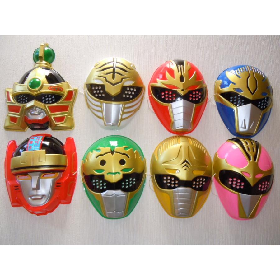 公式店舗 お面 五星戦隊ダイレンジャー 8個セット 龍星王 大連王 1993 1994年 東映 スーパー戦隊シリーズ おめん 特撮テレビドラマ 安いそれに目立つ Www Maxipiso Com Ar
