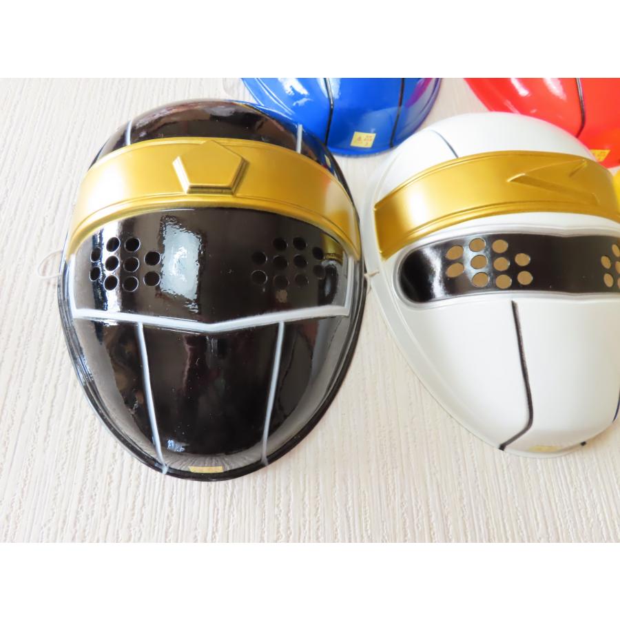 お面　忍者戦隊カクレンジャー　5個セット　東映　1994年　忍者　スーパー戦隊シリーズ　お祭り　おめん |  | 03