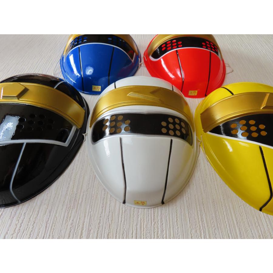 お面　忍者戦隊カクレンジャー　5個セット　東映　1994年　忍者　スーパー戦隊シリーズ　お祭り　おめん |  | 04