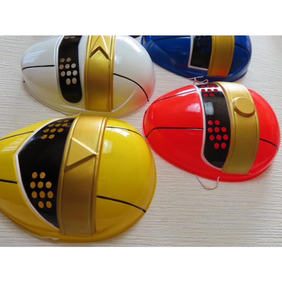 お面　忍者戦隊カクレンジャー　5個セット　東映　1994年　忍者　スーパー戦隊シリーズ　お祭り　おめん |  | 05