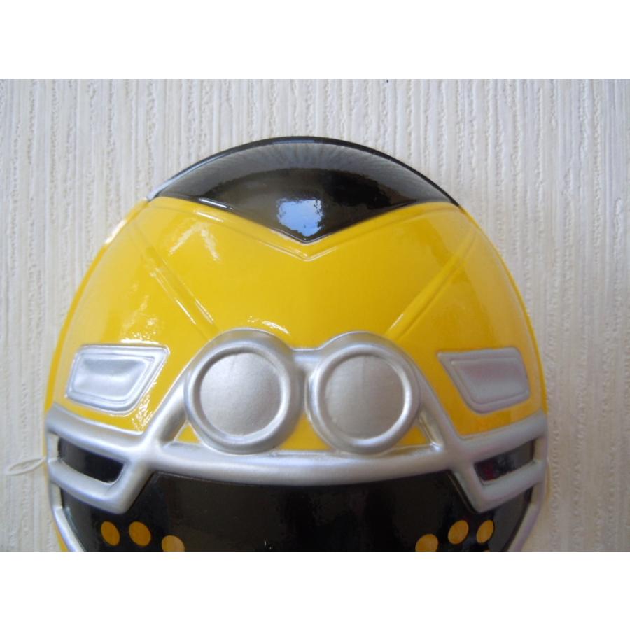 お面 激走戦隊カーレンジャー イエローレーサー 志乃原菜摘 本橋由香