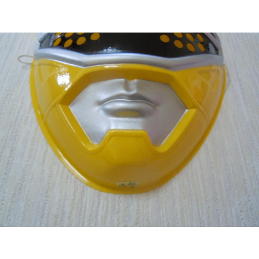 お面 激走戦隊カーレンジャー イエローレーサー 志乃原菜摘 本橋由香