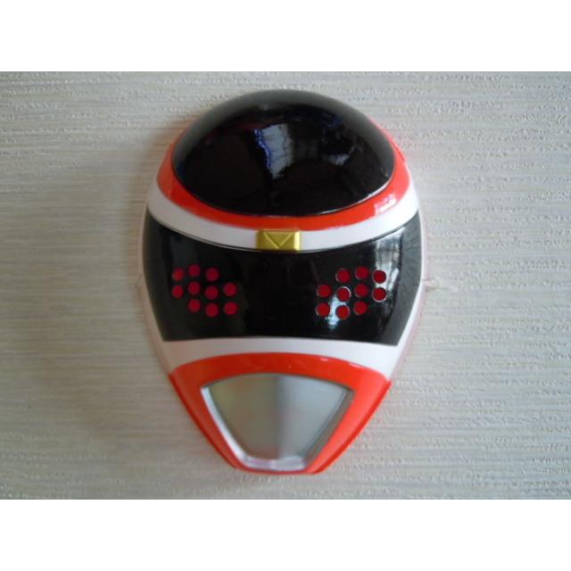 お面 電磁戦隊メガレンジャー メガレッド 伊達健太 大柴隼人 1997年