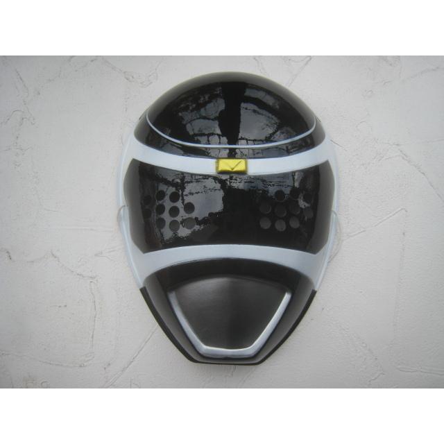 お面 電磁戦隊メガレンジャー メガブラック 遠藤耕一郎 江原淳史 1997