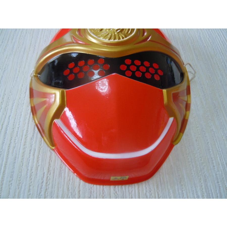 お面 忍風戦隊ハリケンジャー ハリケンレッド 塩谷瞬 東映 2002年 特撮