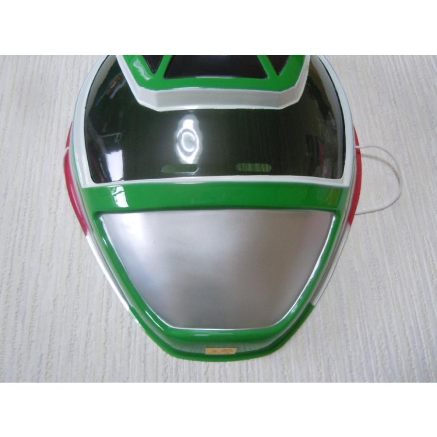 お面 特捜戦隊デカレンジャー デカグリーン 江成仙一 伊藤陽佑 2004年