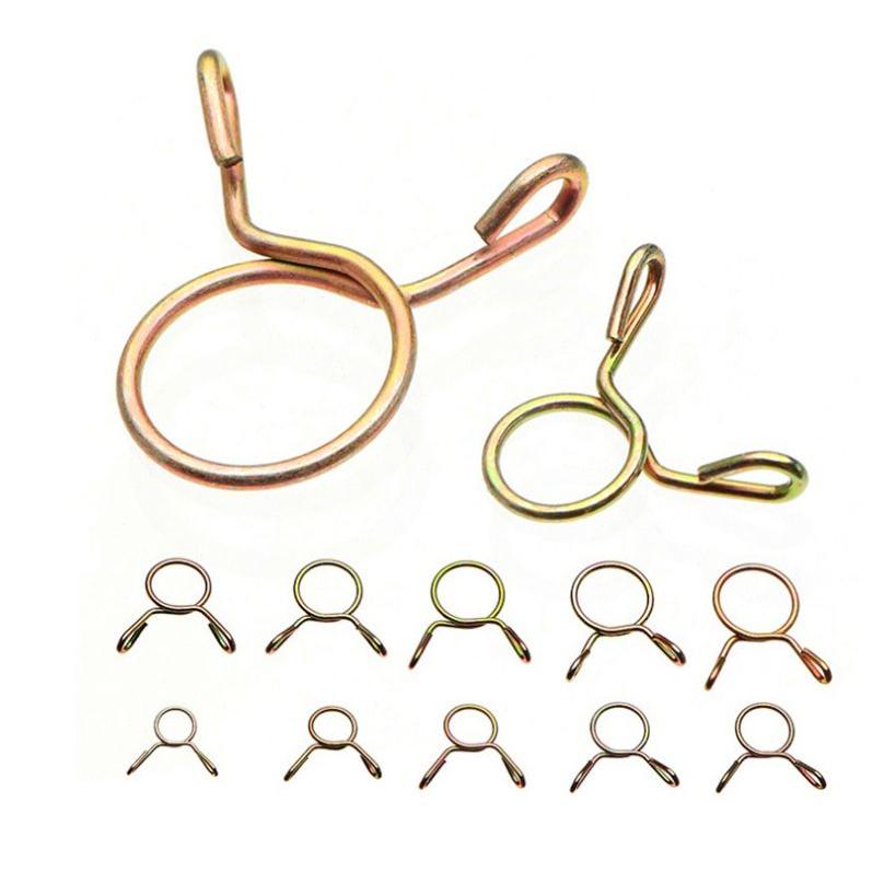 ホーススプリングバンド (C-25) 10種 各10個 計100個 スプリングクリップ 燃料ホースバンド |  | 03