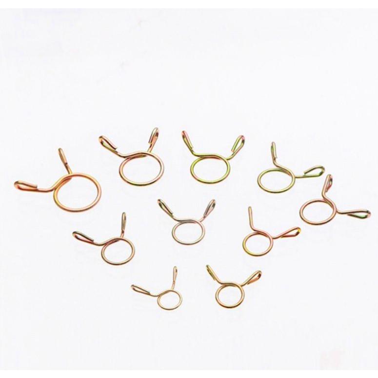 ホーススプリングバンド (C-25) 10種 各10個 計100個 スプリングクリップ 燃料ホースバンド |  | 04