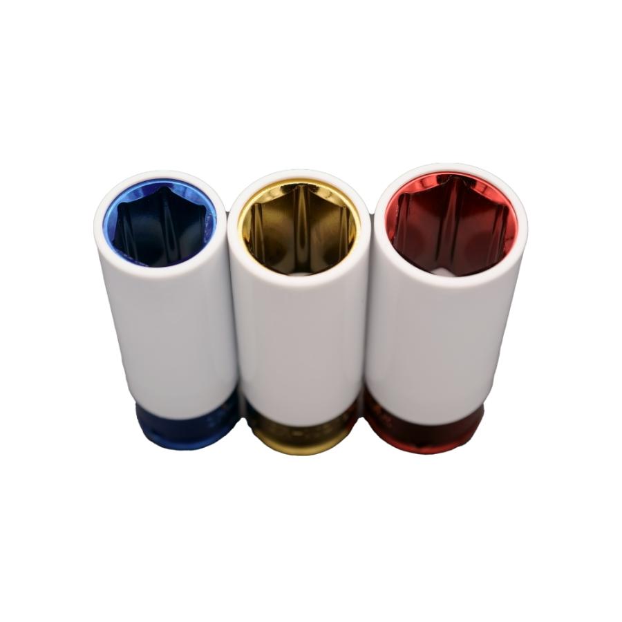 RIZ PLUS タイヤ交換 ソケットセット 1/2 17mm 19mm 21mm アルミ