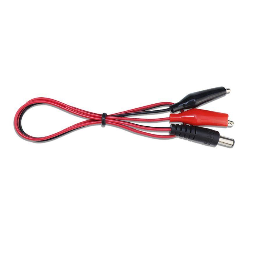 電源コードDC5.5*2.1 (オス) ワニ口クリップ(赤と黒) テストコード