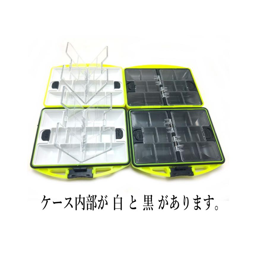 フィッシングケース 24コマ ワンタッチOPEN 釣り道具 小物入れ