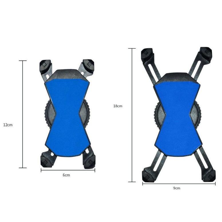 バイク スマホホルダー バックミラーステ固定型 USB 電源 ON/OFFスイッチ 付属 ダイヤル式 ガッチリ4点固定式 カラー：ブラック｜arusena39｜04