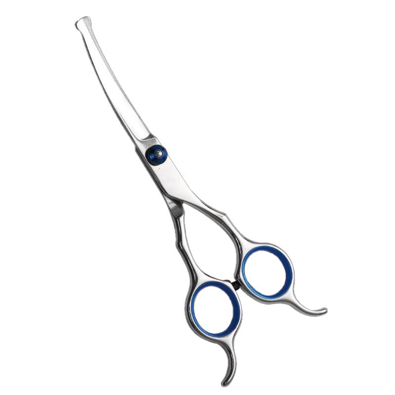 カーブシザー 犬 猫 トリミング ハサミ トリマー ペット用 高精度 プロ